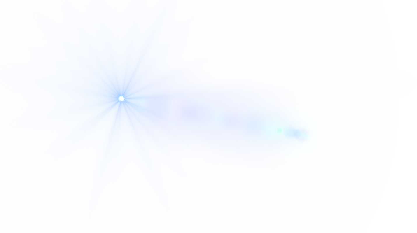 Blue Glowing Sparks