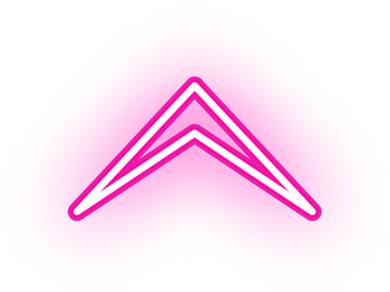 Pink Neon Arrow